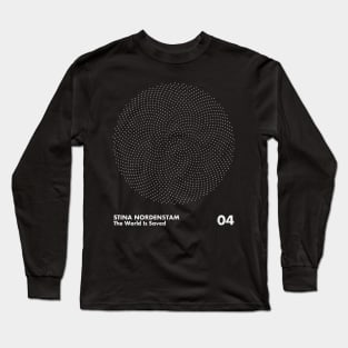 Stina Nordenstam / Minimal Graphic Design Artwork Long Sleeve T-Shirt